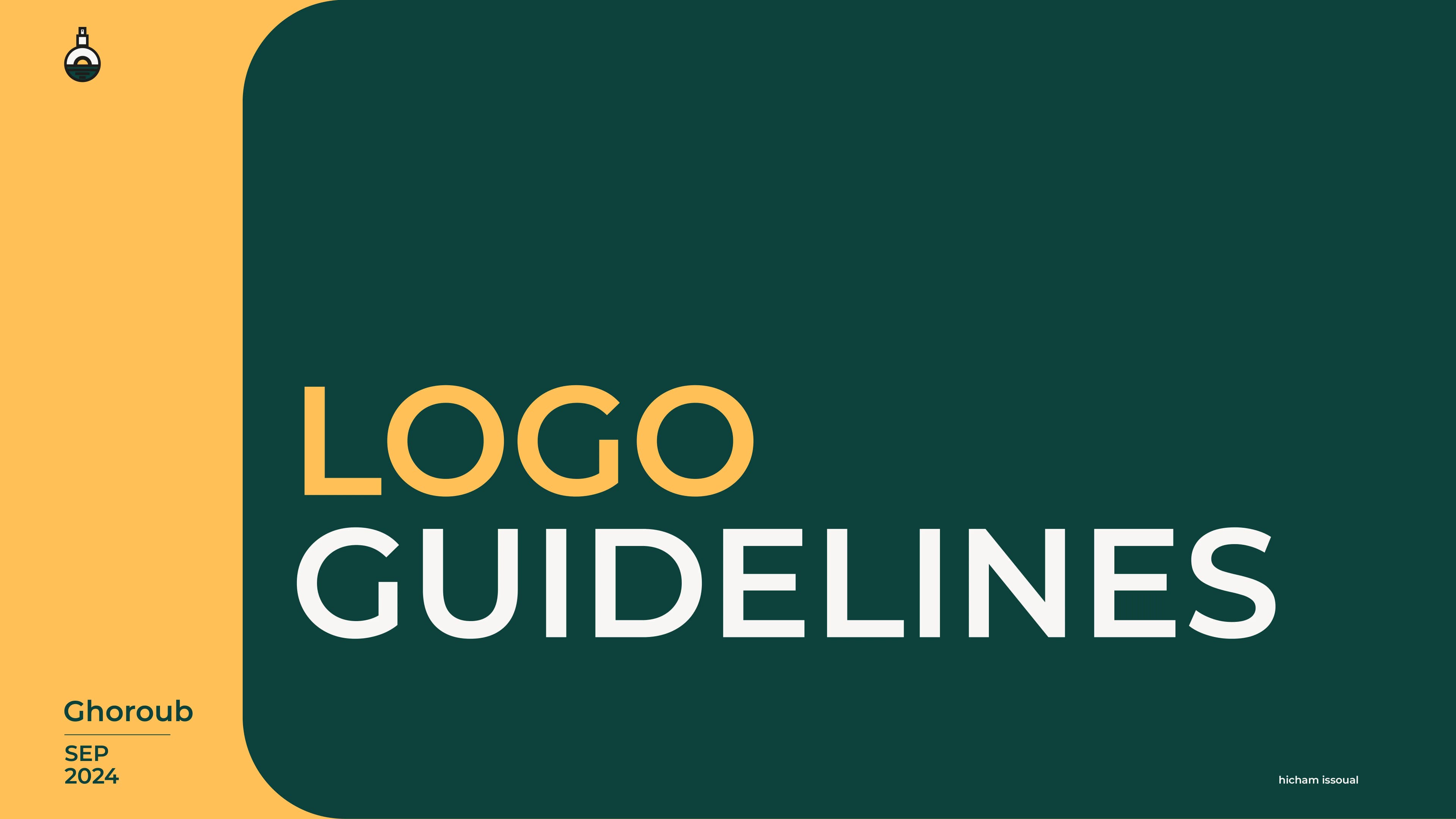 Ghoroub logo presentation 1