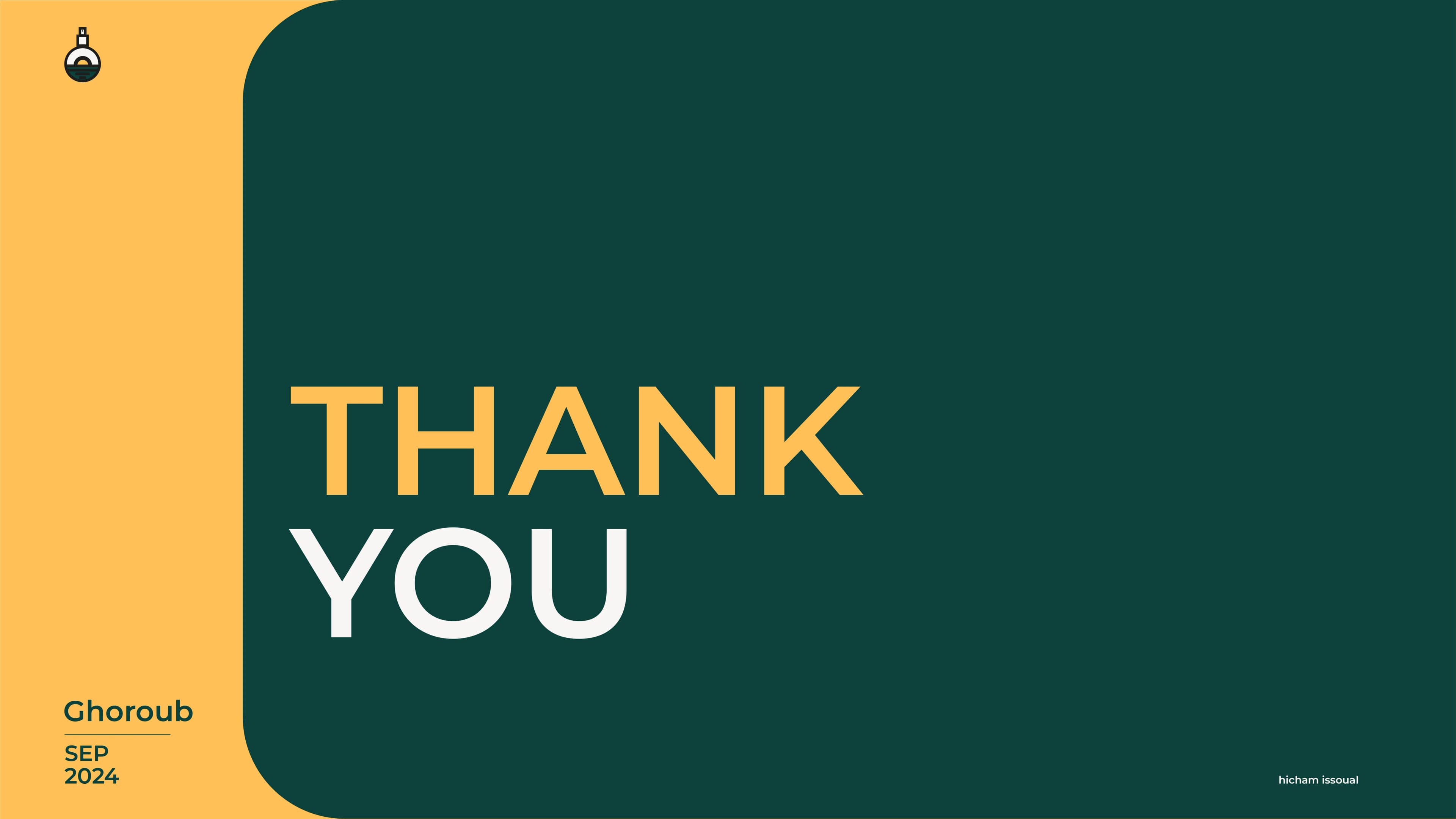 Ghoroub logo presentation 12