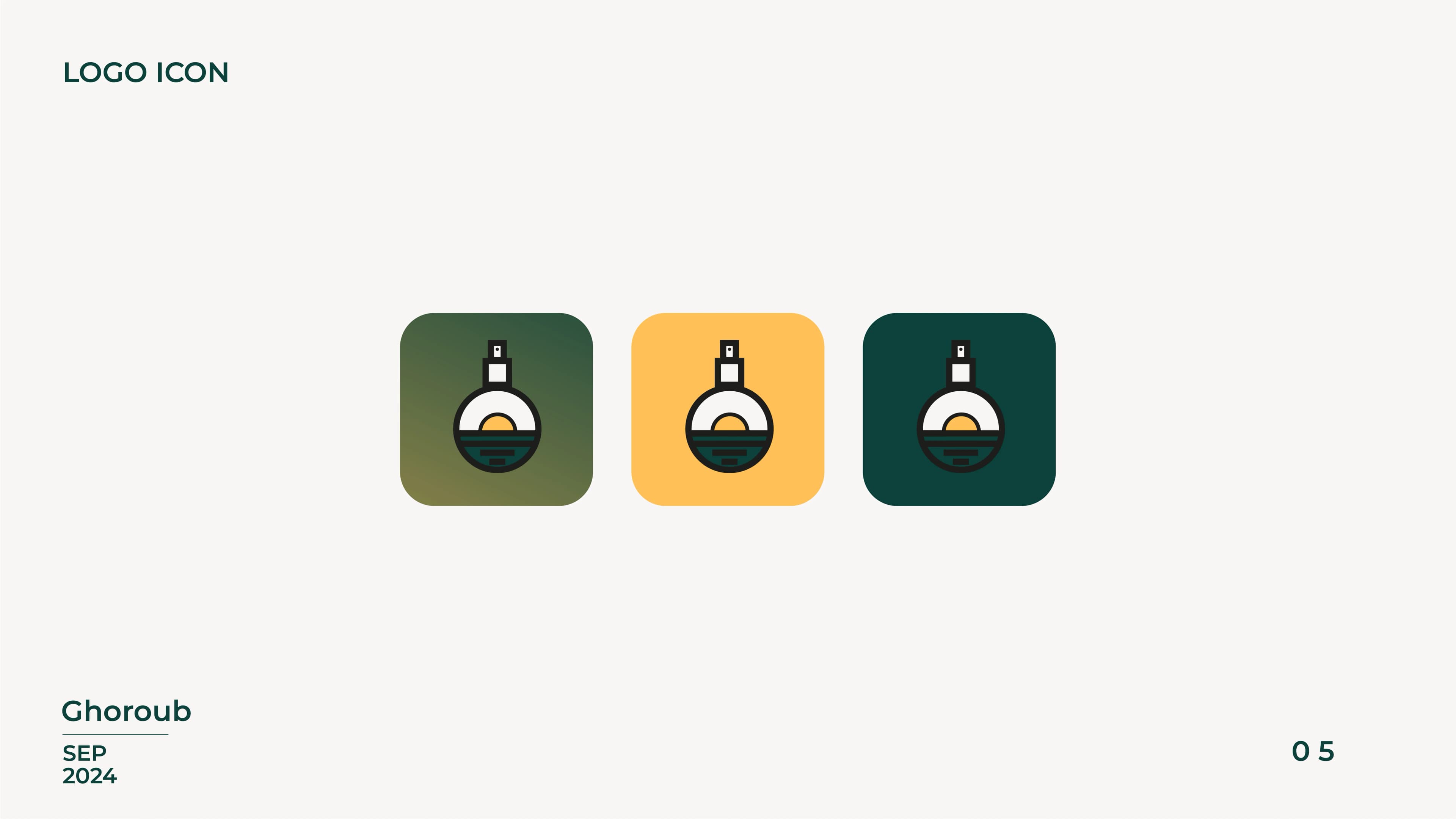 Ghoroub logo presentation 6