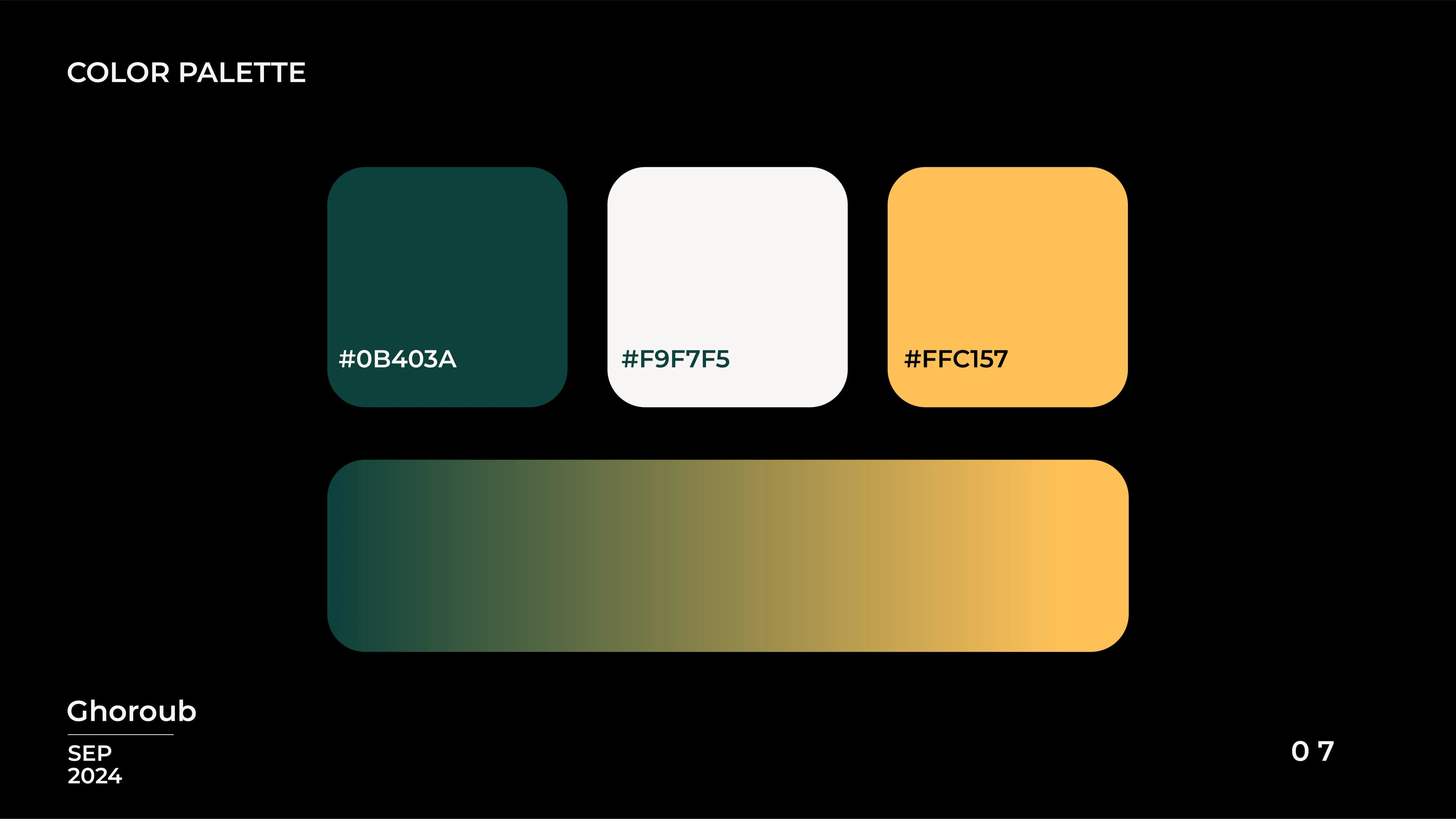 Ghoroub logo presentation 8