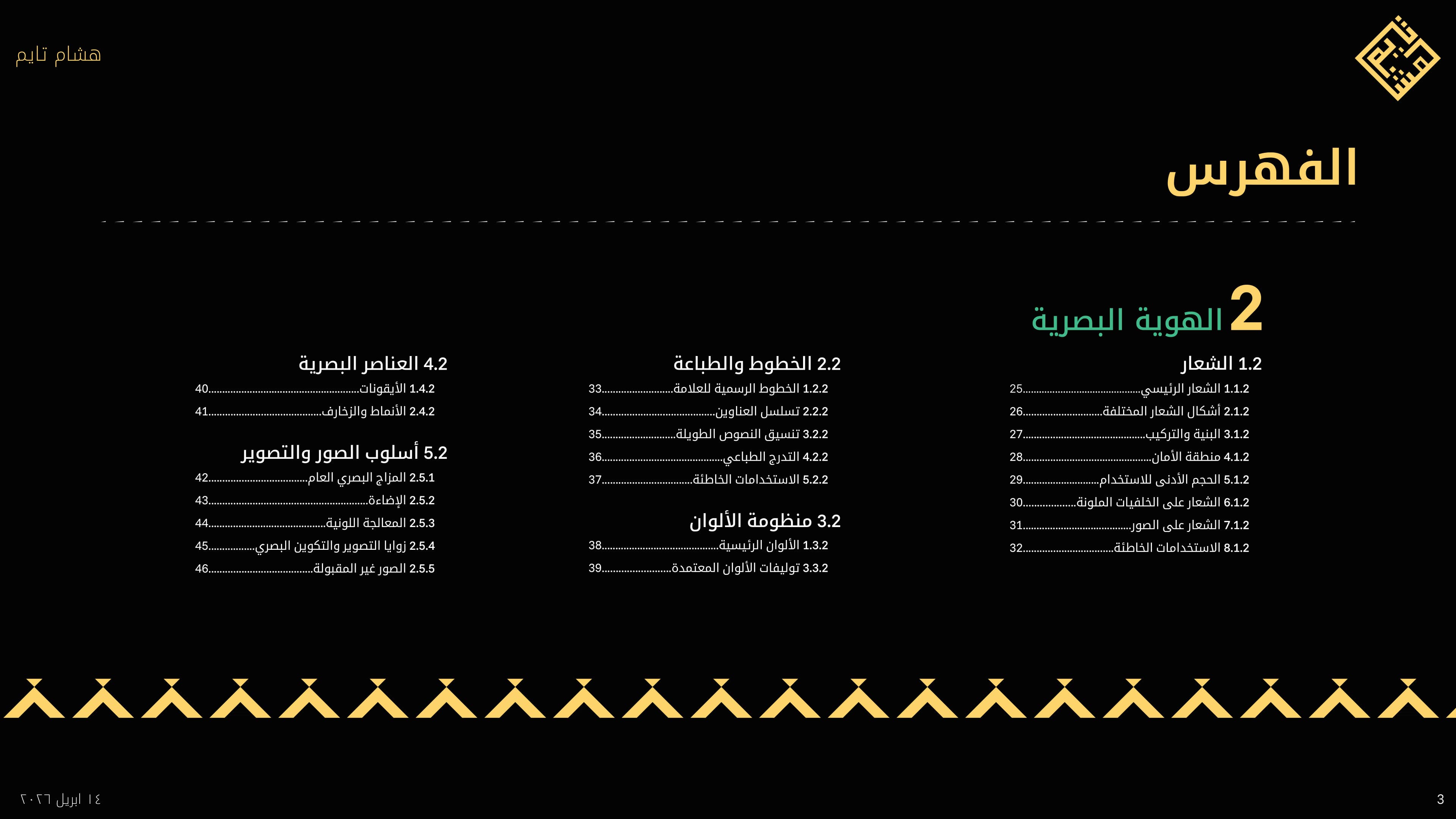 Hicham time brand guideline 3