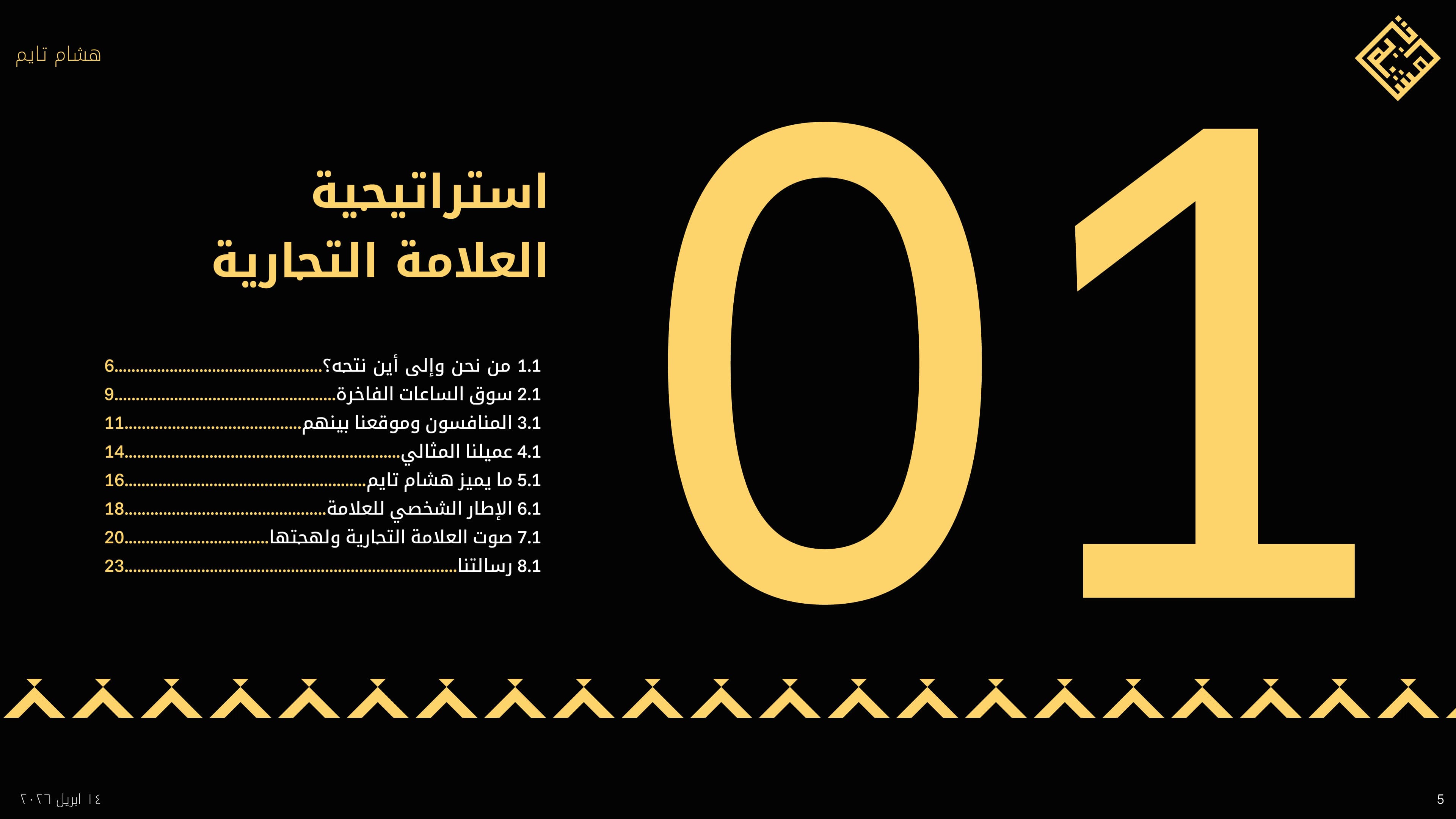 Hicham time brand guideline 5