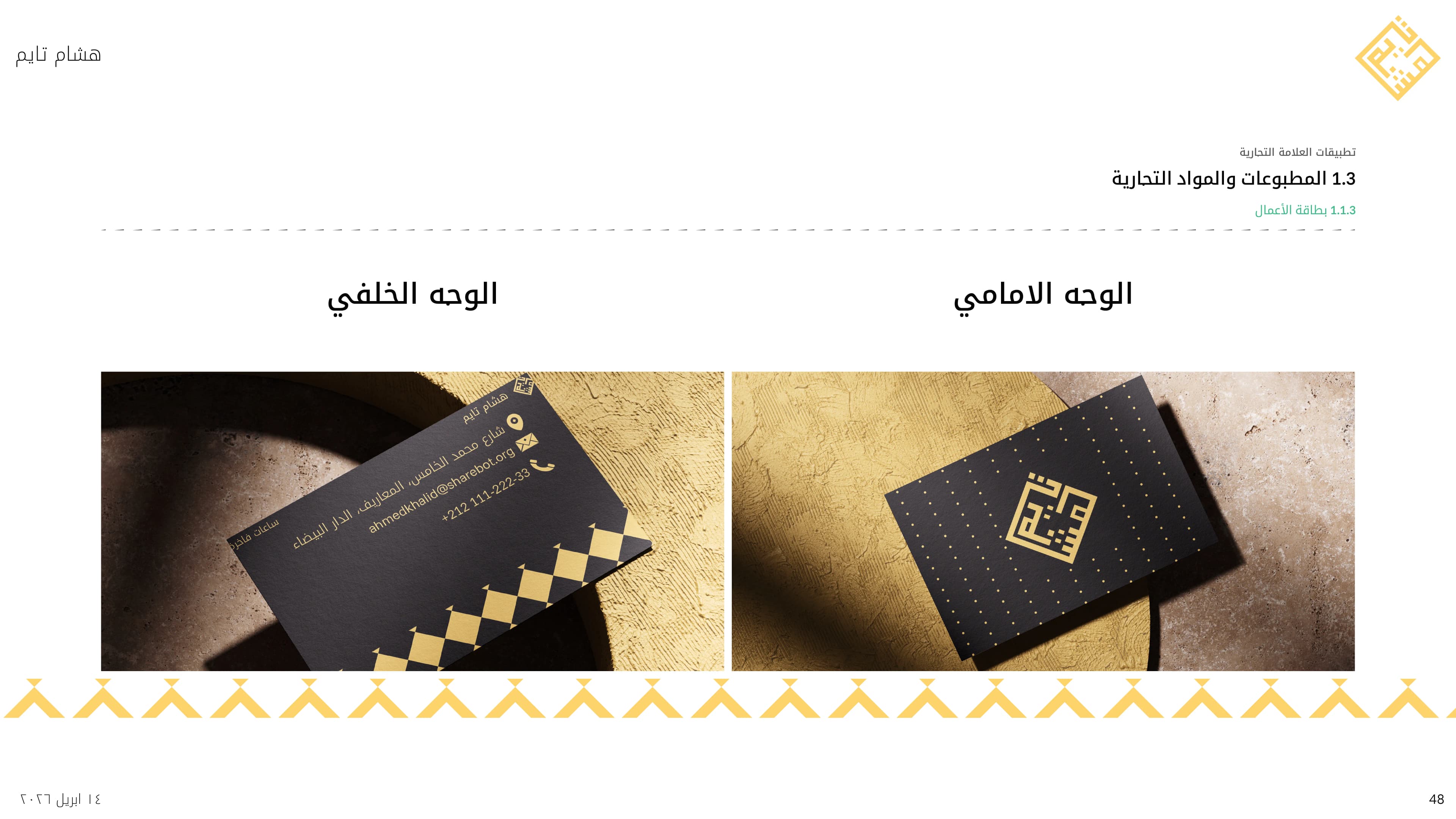 Hicham time brand guideline 48